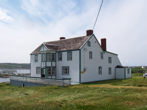 This house "Bleak House" was built around 1816 for John Slade in Fogo, Newfoundland, Canada.